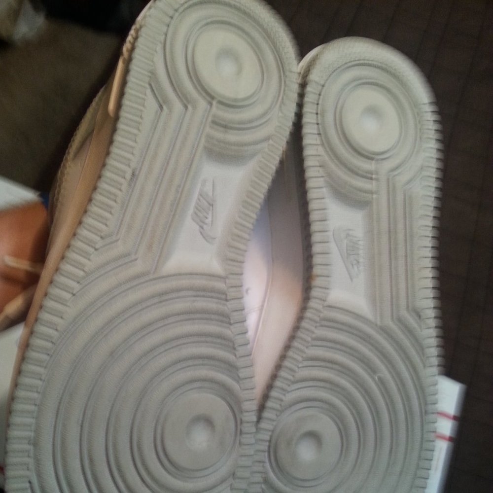 Vintage Nike Air Force 1 Shoes grey/white - Picture 8 of 9